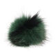 Lana Grossa FELLPOMPON Finnraccoon | 706-Grün/Schwarz
