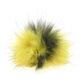 Lana Grossa FELLPOMPON Finnraccoon | 707-Zitronengelb/Schwarz