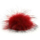 Lana Grossa FELLPOMPON Finnraccoon | 111-Rot/Schwarz
