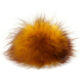 Lana Grossa FELLPOMPON Finnraccoon | 136-Senf/Braun
