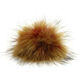 Lana Grossa FELLPOMPON Finnraccoon | 137-Rot/Senf