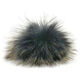 Lana Grossa FELLPOMPON Finnraccoon | 143-Beige/Schwarz