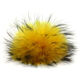 Lana Grossa FELLPOMPON Finnraccoon | 125-Zitrone