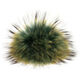 Lana Grossa FELLPOMPON Finnraccoon | 502-Smaragd/Sand