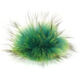 Lana Grossa FELLPOMPON Finnraccoon | 503-Aqua/Neongrün