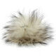 Lana Grossa FELLPOMPON Finnraccoon | 115-Rohweiß/Schwarzbraun