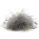 Lana Grossa FELLPOMPON Finnraccoon | 117-Eisgrau