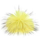 Lana Grossa FELLPOMPON Finnraccoon | 608-Citrusgelb