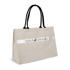 Leinen Shopper von Lana Grossa