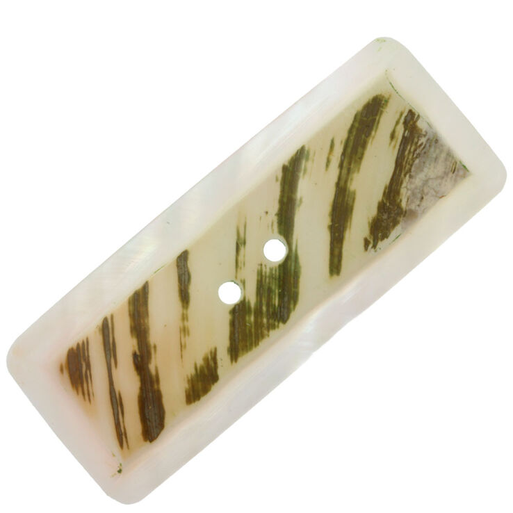 Lana Grossa BUDKE 125/80mm | 885-Weiß/Grün/Braun/Beige
