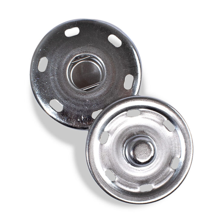 Lana Grossa Druckknopf M3055/30mm | 01-Silber