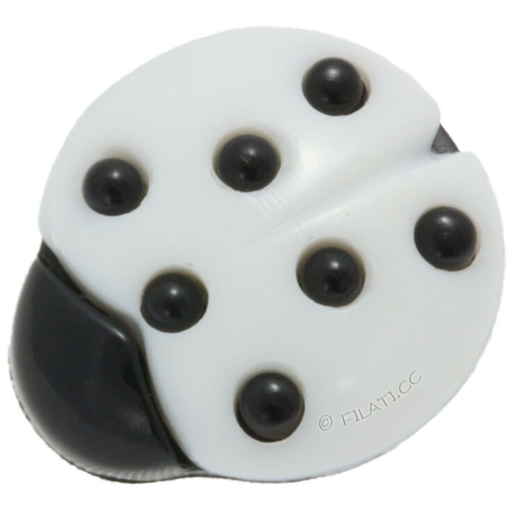Lana Grossa UNION KNOPF 35029/18mm | 12-Weiß