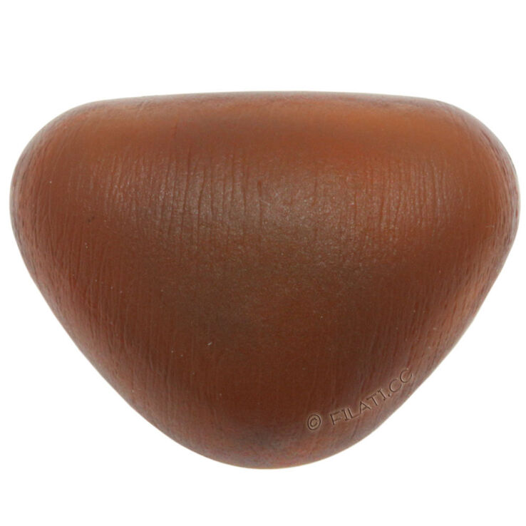 Union Knopf Tiernase 22mm | 20-Braun