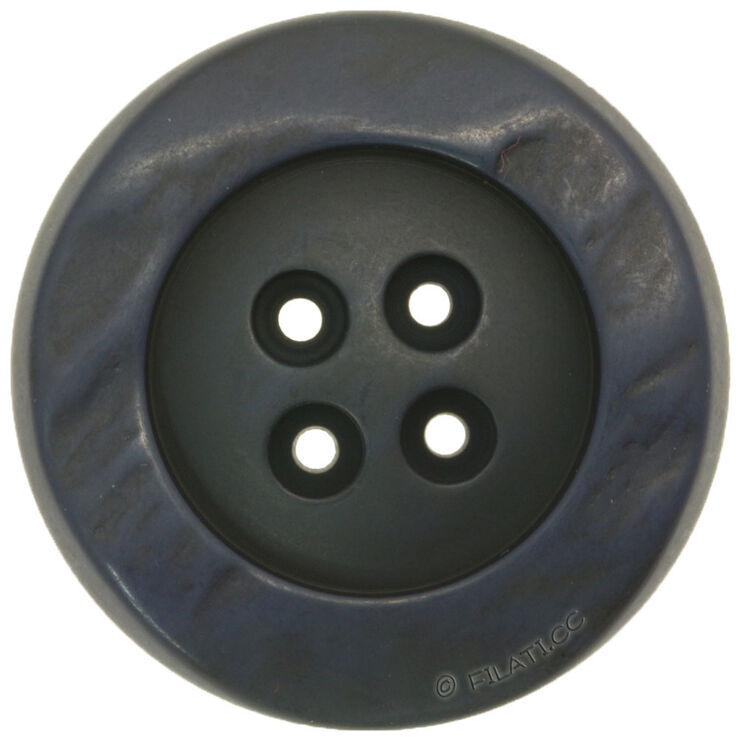 Union Knopf Knopf 4-Loch 38mm | 68-Aubergine