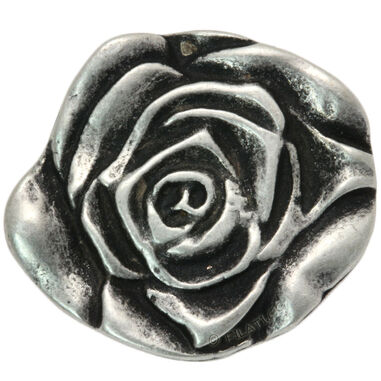 Knopf mit Öse Rose 23mm