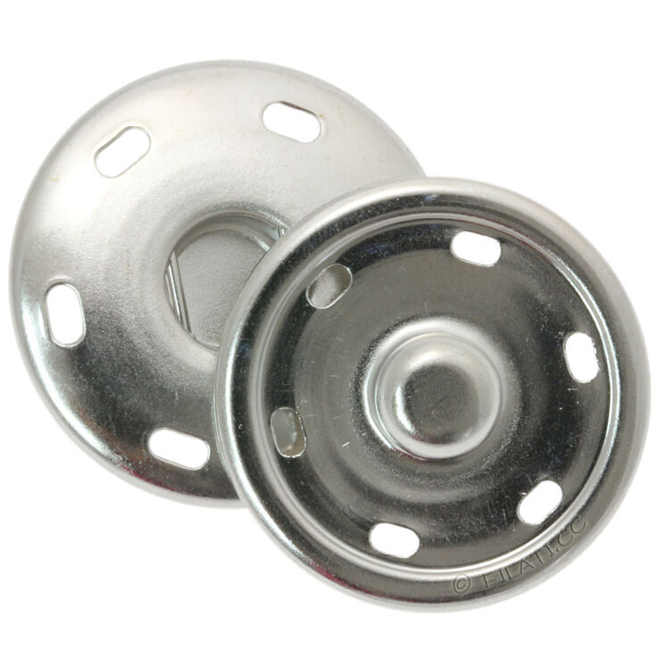 Lana Grossa UNION KNOPF 59217/15mm | 82-Silber