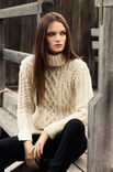 Lana Grossa ROLLKRAGENPULLI Alta Moda Alpaca