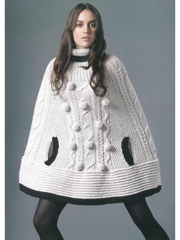 Lana Grossa PONCHO BINGO Melange (GOTS)