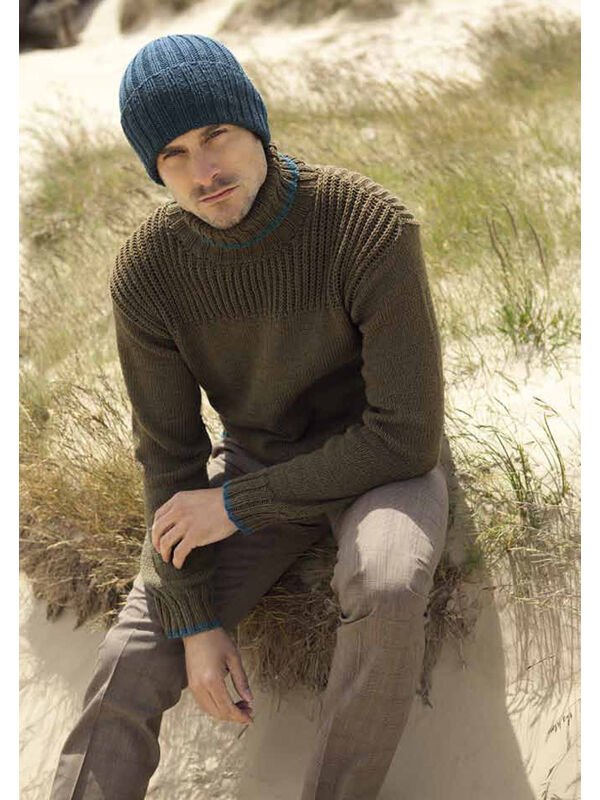 Lana Grossa HERRENPULLI COOL WOOL Big Melange (GOTS)