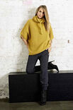 Lana Grossa PONCHO MIT KORDELDURCHZUG BINGO Melange (GOTS)