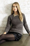Lana Grossa MUSTERMIXPULLI BINGO Melange (GOTS)