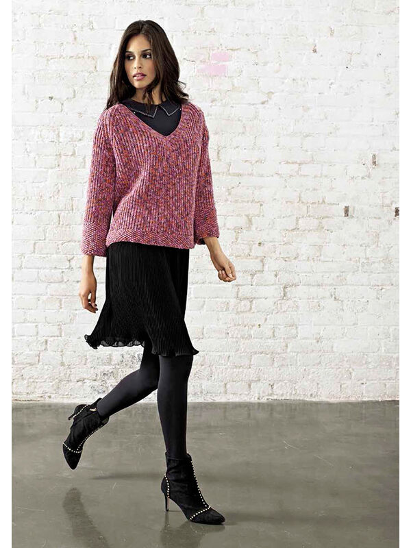 Lana Grossa RAGLANPULLI Cool Wool Print