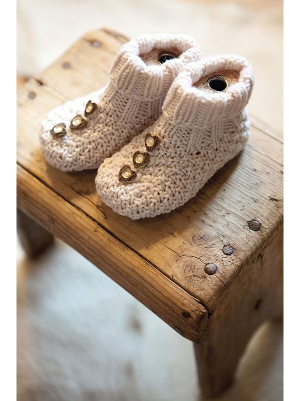 Lana Grossa Babyschühchen COOL WOOL Big Melange (GOTS)