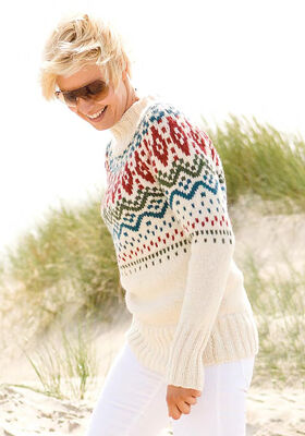 JACQUARDPULLI Alta Moda Alpaca von Lana Grossa