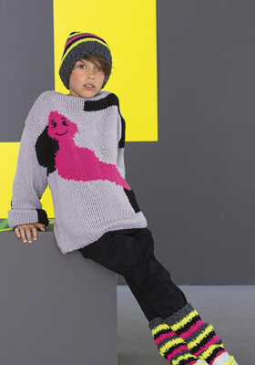 PULLOVER Mille II uni/Neon von Lana Grossa