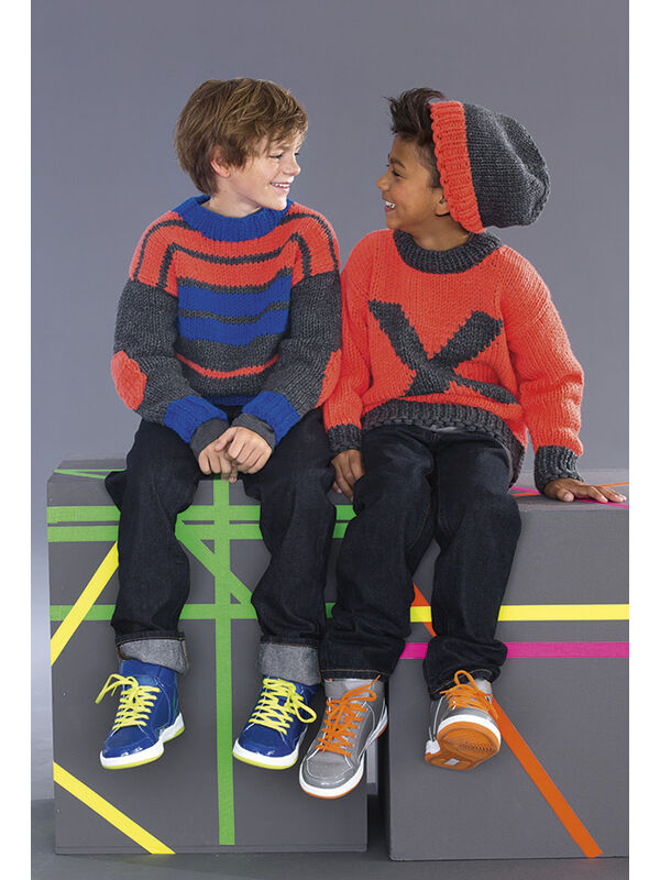 Lana Grossa PULLOVER Mille II uni/Neon