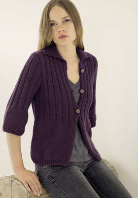 Jacke BINGO melange von Lana Grossa
