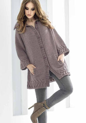 Jacke BINGO melange von Lana Grossa