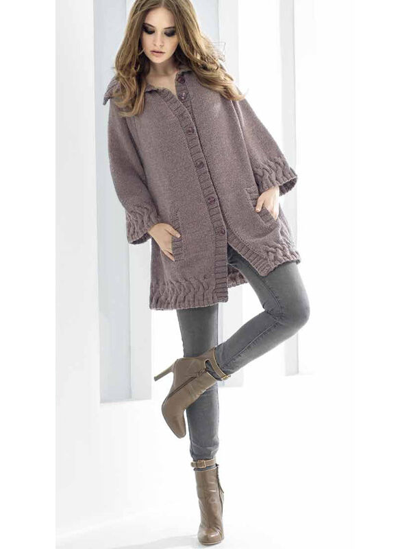 Lana Grossa Jacke BINGO melange