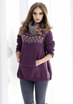 Pulli BINGO melange von Lana Grossa