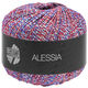 Lana Grossa ALESSIA | 009-Rot/Royal/Ecru