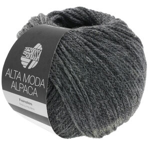 ALTA MODA ALPACA - von Lana Grossa | 022-Dunkelgrau meliert