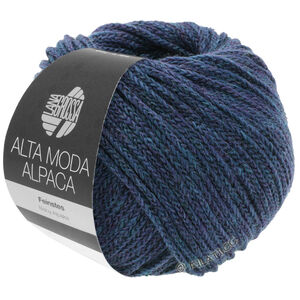 ALTA MODA ALPACA - von Lana Grossa | 036-Petrol/Royal meliert