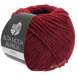 ALTA MODA ALPACA - von Lana Grossa | 040-Dunkelrot meliert