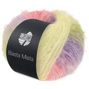 BASTA MISTA - von Lana Grossa | 112-Creme/Vanille/Limette/Graugrün/Rosa/Flieder/Lavendel