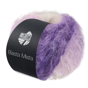 BASTA MISTA - von Lana Grossa | 125-Dunkelviolett/Grauviolett/Violett/Flieder/Weiß