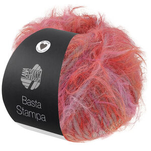 BASTA STAMPA - von Lana Grossa | 206-Gelb/Orange/Rosa/Pink/Weiß/Hellgrau