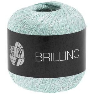 BRILLINO - von Lana Grossa | 11-Pastellgrün/Silber