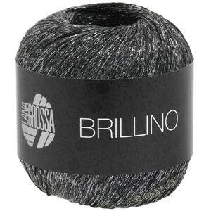 BRILLINO - von Lana Grossa | 18-Anthrazit/Silber