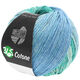 Lana Grossa 365 COTONE Dégradé | 104-Hellopalgrün/Dunkelopalgrün/Blaugrau/Petrolgrau