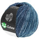 Lana Grossa 365 COTONE Dégradé | 106-Grau/Blaugrau/Petrolgrau/Schwarzblau