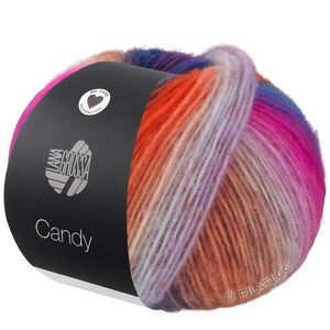 CANDY - von Lana Grossa | 03-Braun/Dunkelbraun/Rotbraun/Türkis/Grün/Zitrusgelb/Nougat/Camel/Blau/Beige/Pink/Dunkelblau/Dunkelviolett/Orange/Fuchsia