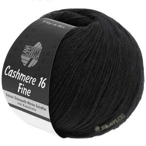 CASHMERE 16 FINE - von Lana Grossa | 018-Schwarz