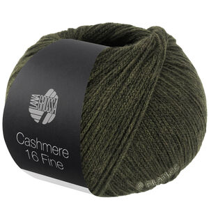 CASHMERE 16 FINE - von Lana Grossa | 073-Dunkeloliv