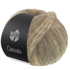 CASSATA - von Lana Grossa | 17-Grüngrau/Pfirsich/Nougat/Lichtgrau