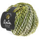 Lana Grossa CHUNKY (lala BERLIN) | 104-Helloliv/Dunkeloliv/Gelbgrün/Rohweiß/Dunkelgrau